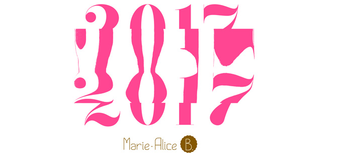 Vœux 2017 Marie Alice B.